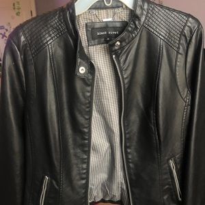 Black leather jacket!
